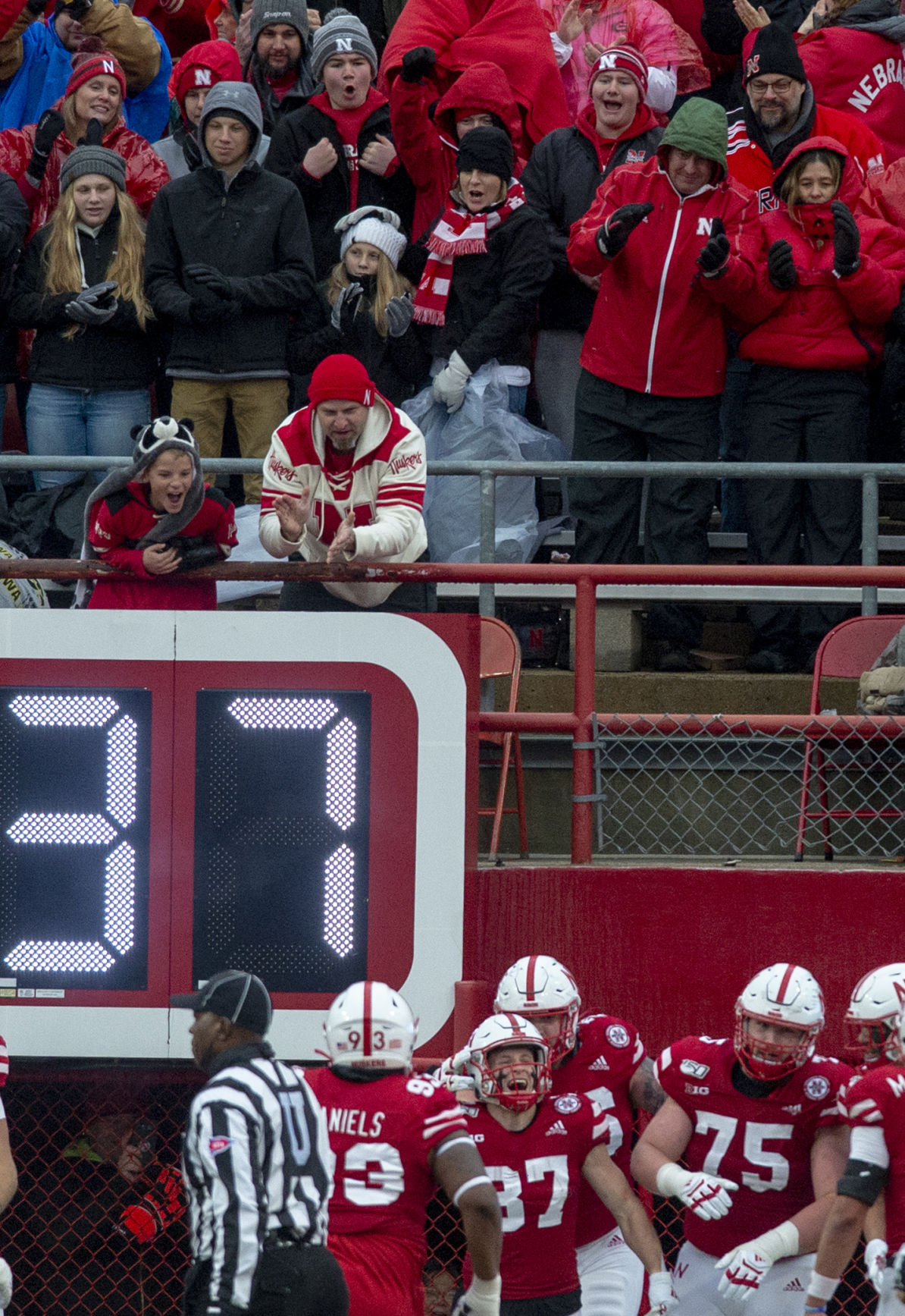 Iowa vs. Nebraska, 11.29